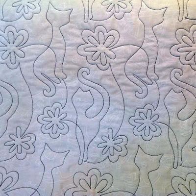 Longarm Pattern: Hip Kitties