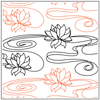 Longarm Pattern (not for sale): Lotus Swirls