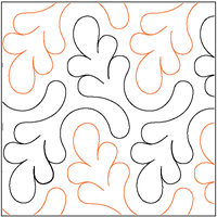 Longarm Pattern: Maidenhair Fern