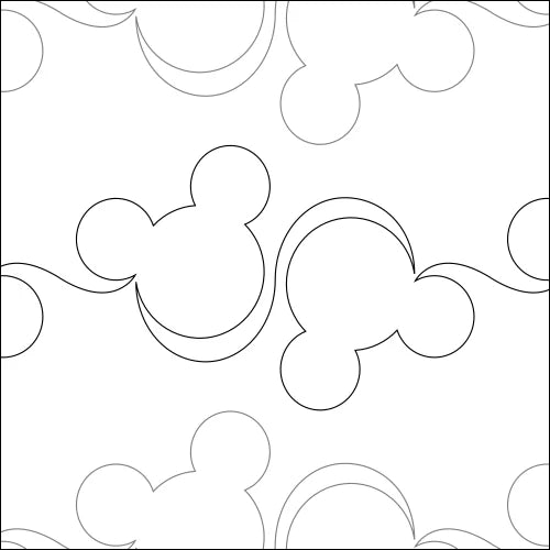 Longarm Pattern: Mouse Ears