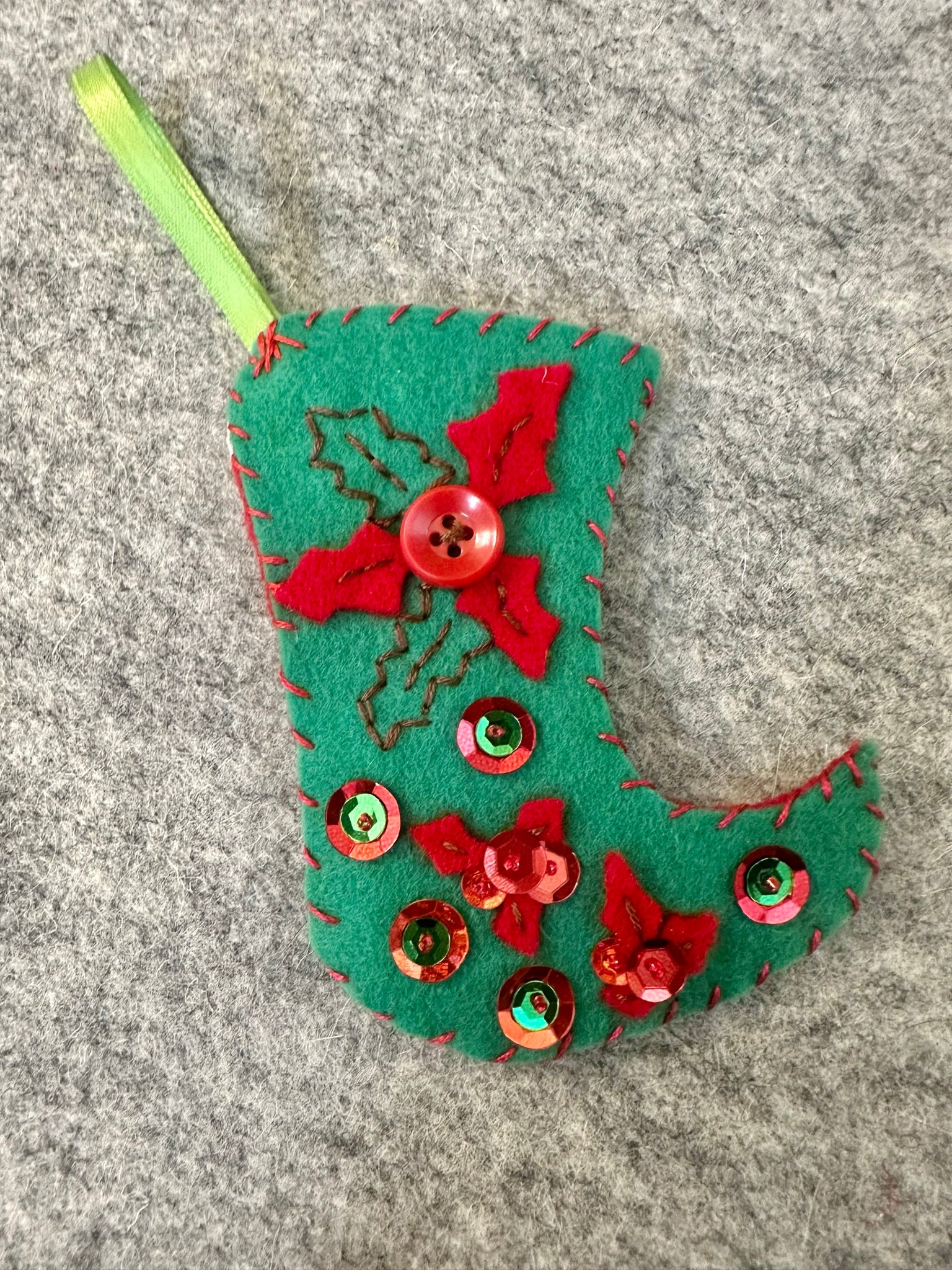 Digital Download: Mini Holiday Stocking