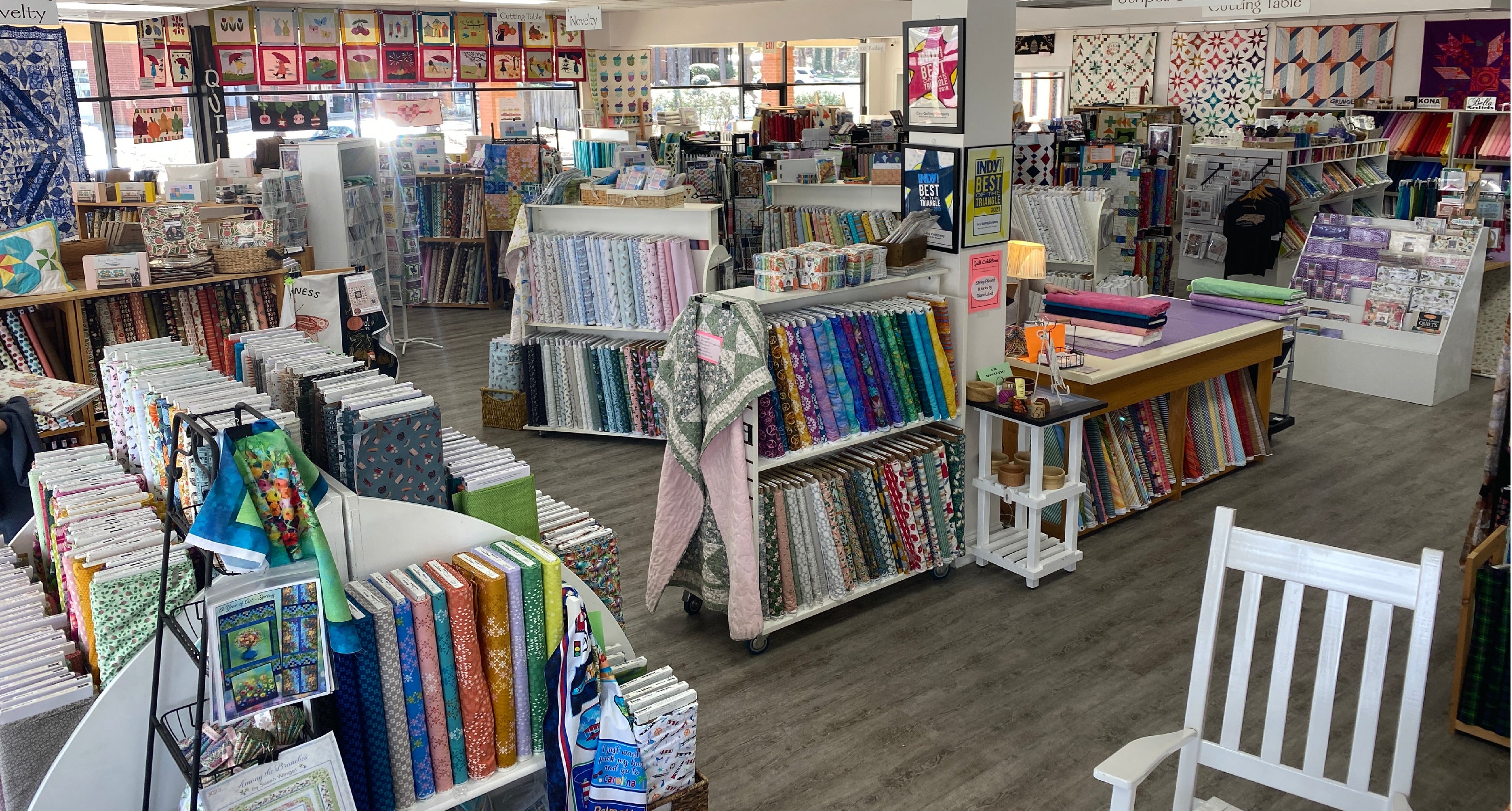 Quilt store store