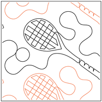 Longarm Pattern (not for sale): Tennis