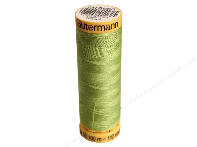 Gutermann Cotton Thread, 100m Bright Green, 7830 – Cary Quilting Company