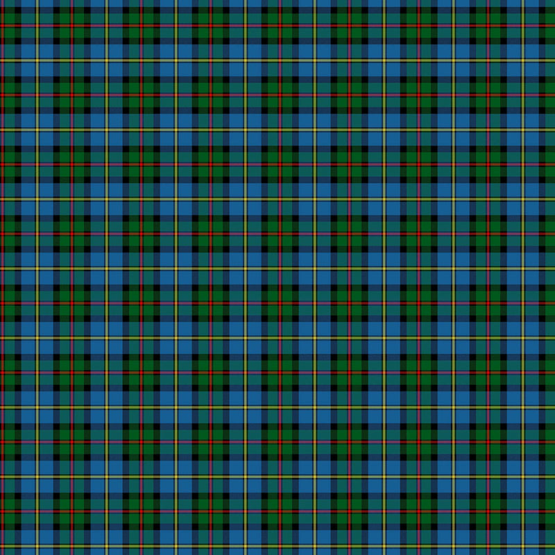 Totally Tartans Brushed Cotton Quilt Fabric - Mackenzie in Blue/Multi - W24506-44